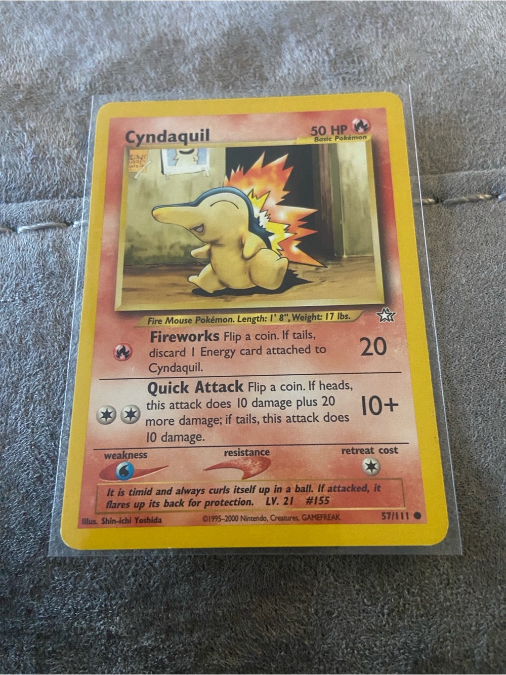 Vintage Cyndaquil (57/111) Neo Genesis